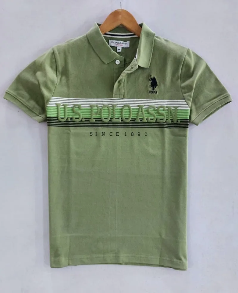 U.S. Polo Assn. U.S. Polo Assn. Heritage Olive Polo