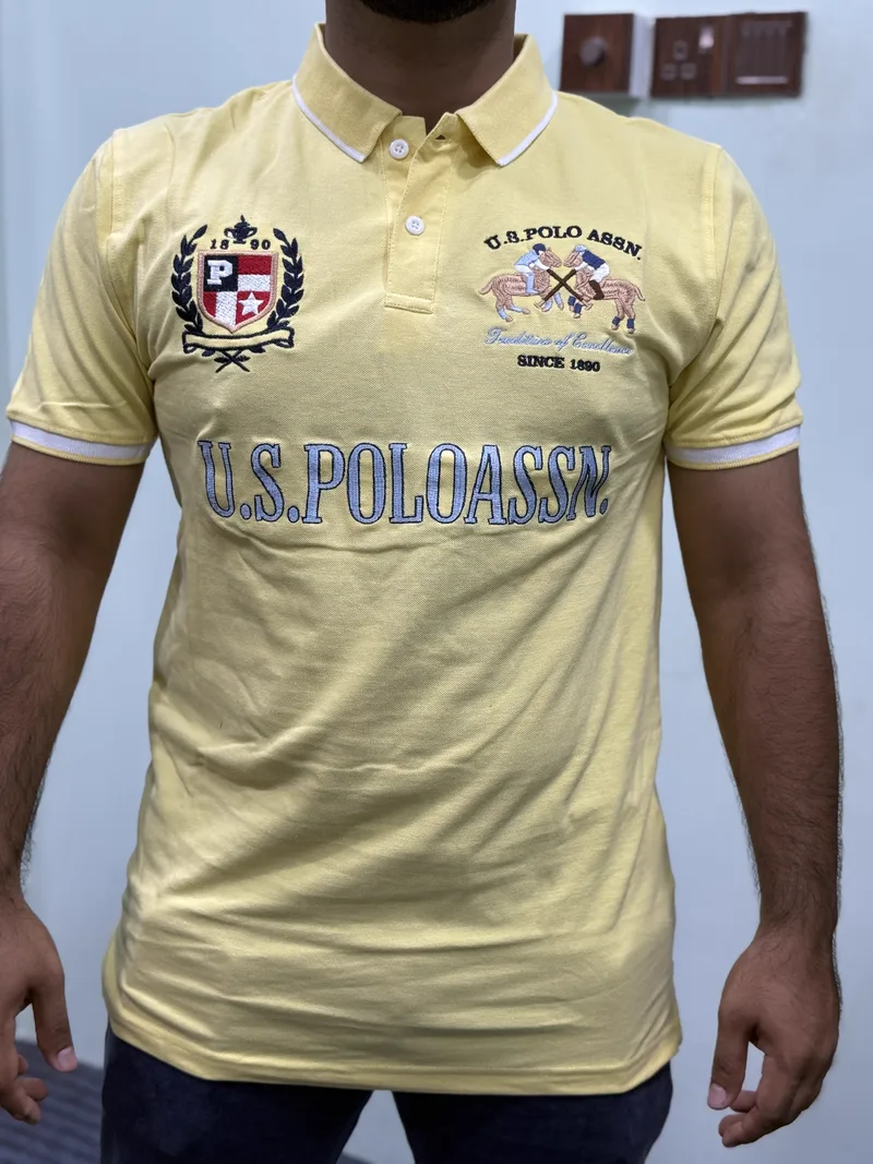 U.S. Polo Assn. U.S. Polo Assn. Men's Heritage Embroidered Polo Shirt